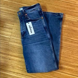 NWT Wrangler high rise straight jeans